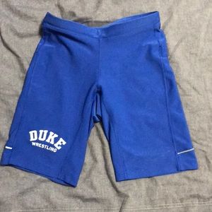 Duke Wrestling Nike Half Tights